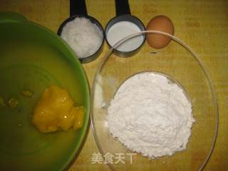 卡通小饼干的做法步骤：1