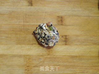 绿茶酥皮五仁月饼的做法步骤：23