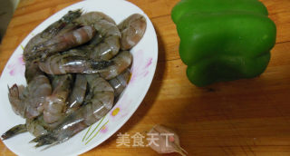 豉椒大虾的做法步骤：1