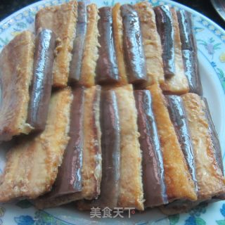 仿真扣肉-----茄片扣豆腐的做法步骤：7