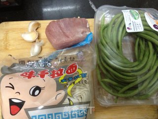 豇豆焖面的做法
