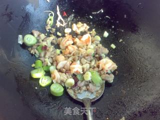 香辣鸡虾球的做法步骤：7