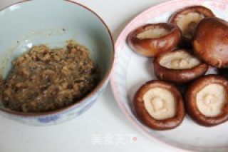 煎酿香菇的做法步骤：2