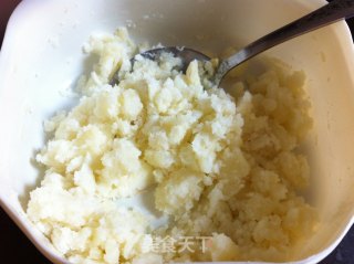 印度黄豆拌土豆泥球moong dal vadas的做法步骤：3