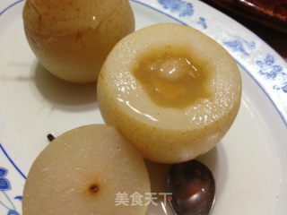 川贝蒸雪梨的做法步骤：8