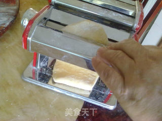 豆角焖面（附带自制面条的方法）的做法步骤：4