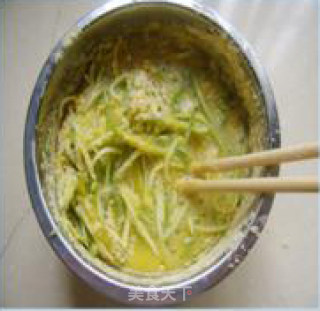 西葫芦鸡蛋煎饼的做法步骤：3