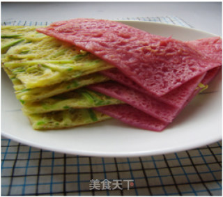 西葫芦鸡蛋煎饼的做法步骤：10