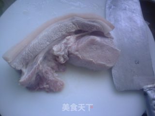 栗子砂锅红烧肉的做法步骤：3