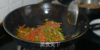 小炒素肉丝的做法步骤：2