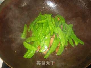 荷兰豆炒肉片的做法步骤：9