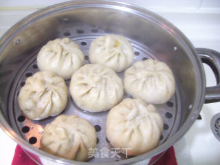 荞麦鲜肉玉米包子的做法步骤：14