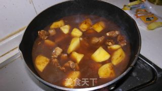土豆烧排骨的做法步骤：8
