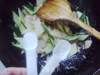 肉片炒山药的做法步骤：14