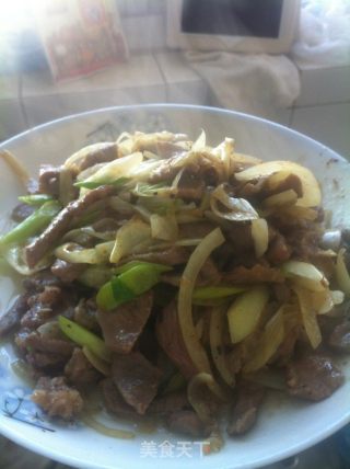 双葱炒羊肉的做法步骤：10