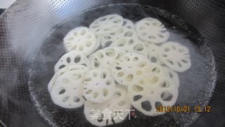胭脂莲藕山药的做法步骤：4