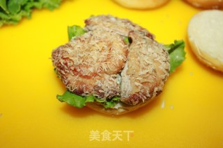【香辣鸡腿堡】的做法步骤：16