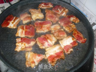 青椒煎肉片的做法步骤：6