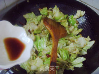 手撕包菜的做法步骤：9