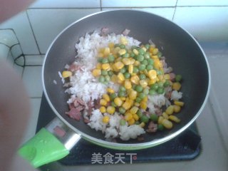 鼻孔鸡蛋包饭的做法步骤：8
