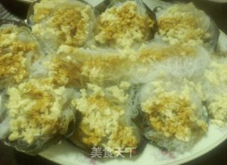 蒜蓉粉丝蒸带子的做法步骤：7