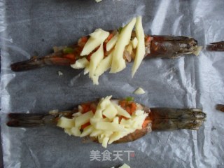 芝士烤虾的做法步骤：8