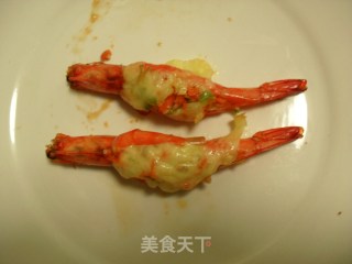 芝士烤虾的做法步骤：9