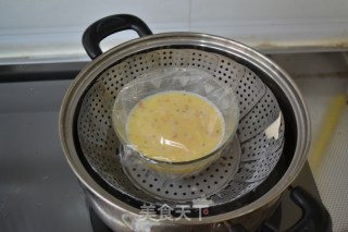 营养早餐-【虾皮蒸水蛋】的做法步骤：5