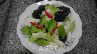 清炒山药的做法步骤：11