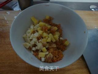 海米烧茭白的做法步骤：2