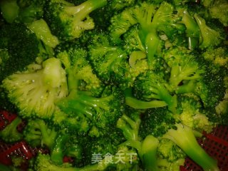 清炒西兰花（女性健康版）的做法步骤：3