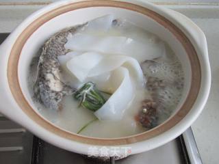 粉皮鲫鱼汤的做法步骤：9