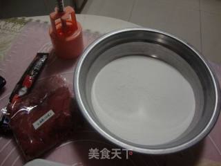 五彩缤纷的冰皮月饼的做法步骤：1