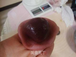 五彩缤纷的冰皮月饼的做法步骤：7