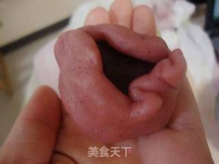 五彩缤纷的冰皮月饼的做法步骤：8