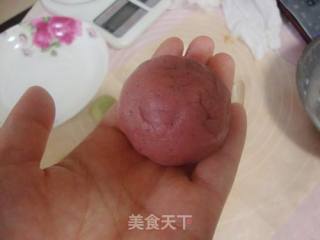 五彩缤纷的冰皮月饼的做法步骤：9