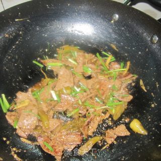 酸辣猪肝的做法步骤：6