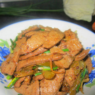 酸辣猪肝的做法步骤：7