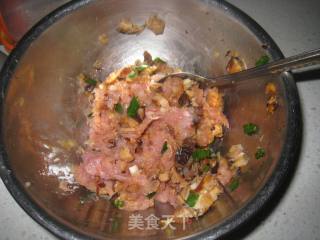 香菇蒸肉饼的做法步骤：5