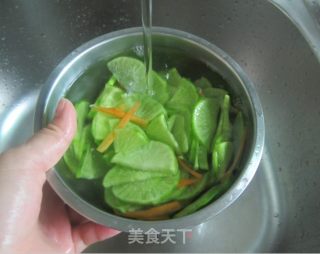 翡翠萝卜的做法步骤：7