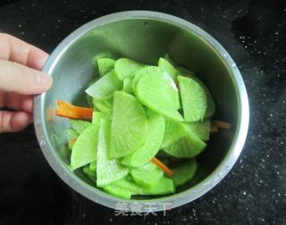 翡翠萝卜的做法步骤：8