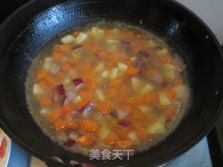 咖喱鸡丁饭的做法步骤：8