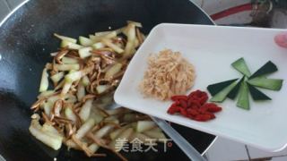 黄花菜冬瓜的做法步骤：16