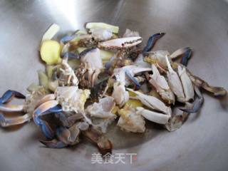 一蟹二食之姜葱蟹的做法步骤：5