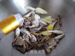 一蟹二食之姜葱蟹的做法步骤：6