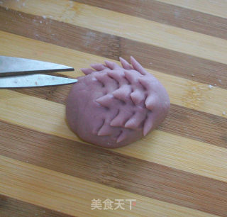 刺猬馒头的做法步骤：12