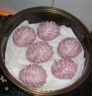 刺猬馒头的做法步骤：17