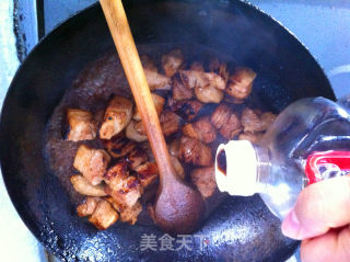 红烧五花肉胡萝卜的做法步骤：5