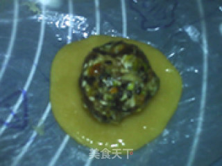 冬蓉五仁月饼的做法步骤：7