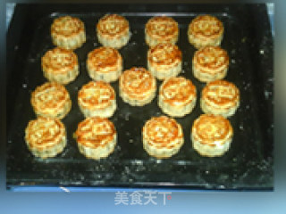 冬蓉五仁月饼的做法步骤：14